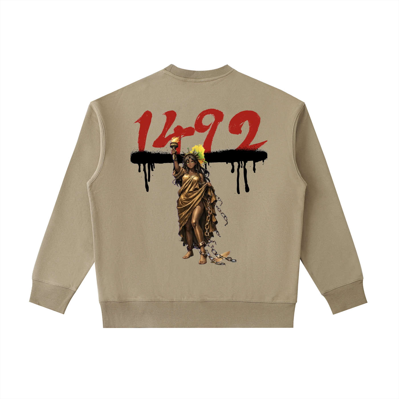 Heavyweight Patch Pocket Crewneck Sweatshirt