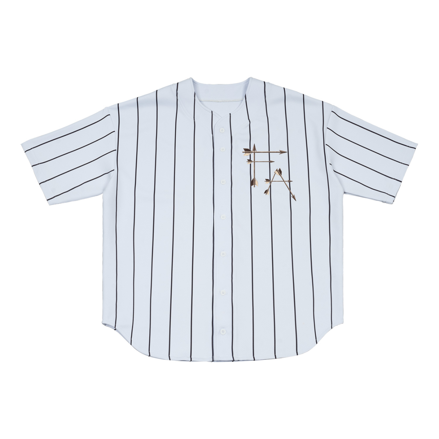 Pinstripe Baseball Jersey
