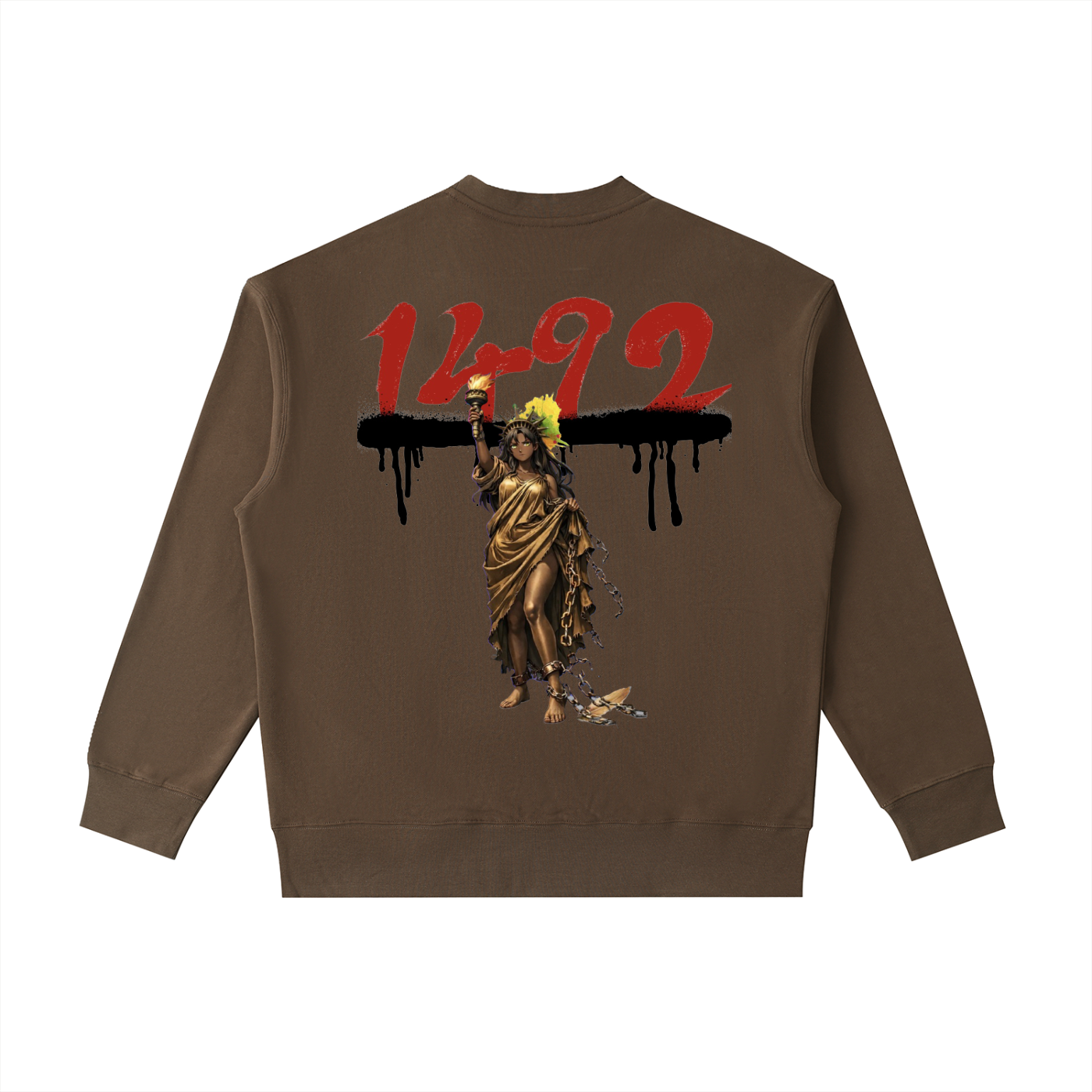 Heavyweight Patch Pocket Crewneck Sweatshirt